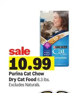 Meijer Purina Cat Chow Dry Cat Food offer