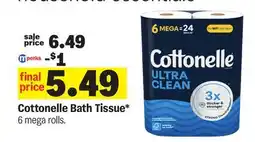 Meijer Cottonelle Bath Tissue offer