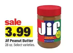 Meijer Jif Peanut Butter offer