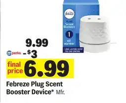 Meijer Febreze Plug Scent Booster Device offer