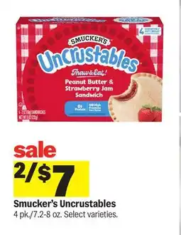 Meijer Smucker's Uncrustables offer