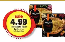 Meijer Frederik's by Meijer Quiche offer