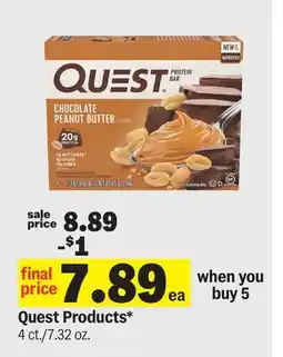 Meijer Quest Products offer