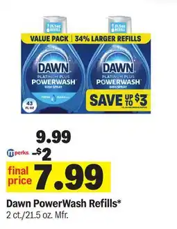 Meijer Dawn PowerWash Refills offer