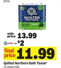 Meijer Quilted Northern Bath Tissue offer
