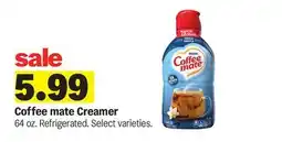 Meijer Coffee mate Creamer offer