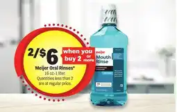 Meijer Meijer Oral Rinses offer