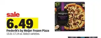 Meijer Frederik's by Meijer Frozen Pizza offer