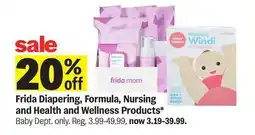 Meijer Frida Diapering, Formula, Nursing and Health and Wellness Products offer