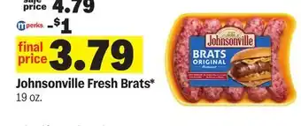 Meijer Johnsonville Fresh Brats offer