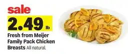 Meijer Meijer Family Pack Chicken Breasts offer
