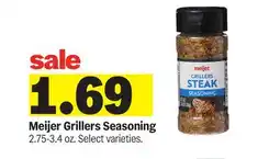 Meijer Meijer Grillers Seasoning offer
