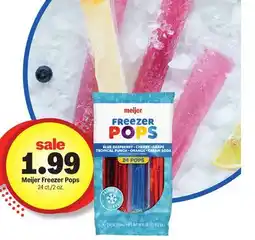 Meijer Meijer Freezer Pops offer