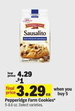 Meijer Pepperidge Farm Cookies offer