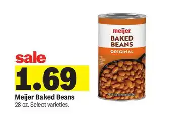 Meijer Meijer Baked Beans offer