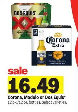Meijer Corona, Modelo or Dos Equis offer
