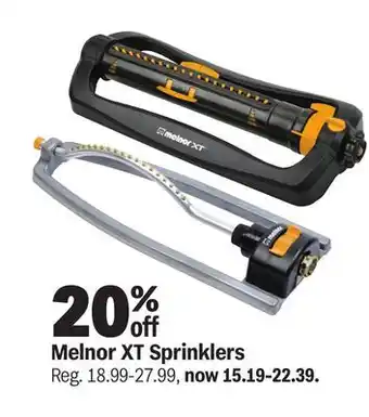 Meijer Melnor XT Sprinklers offer