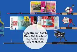 Meijer Ugly Stik and Catch More Fish Combos offer