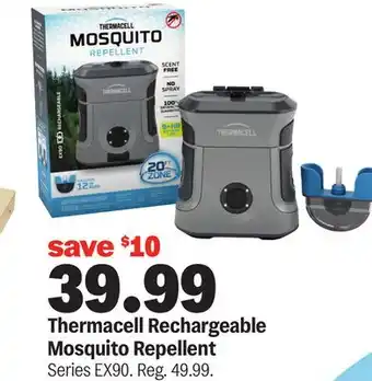 Meijer Thermacell Rechargeable Mosquito Repellent offer