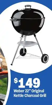 Meijer Weber 22 Original Kettle Charcoal Grill offer