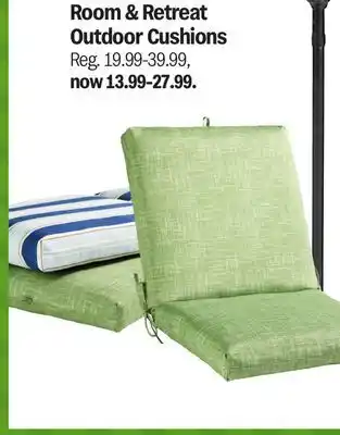 Meijer Room & Retreat Outdoor Cushions offer