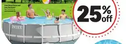 Meijer Intex Metal Frame and Easy Set Pools offer