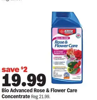 Meijer Bio Advanced Rose & Flower Care Concentrate offer