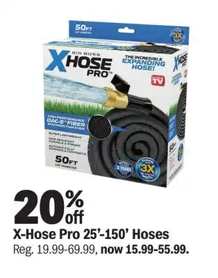 Meijer X-Hose Pro 25'-150' Hoses offer