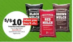 Meijer Timberline Color Mulch offer