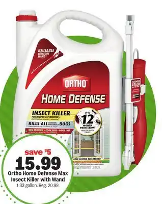 Meijer Ortho Home Defense Max Insect Killer with Wand offer
