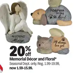 Meijer Memorial Décor and Floral offer