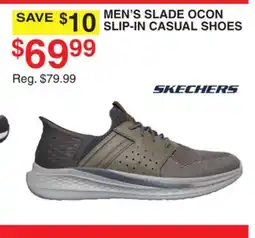Dunham's Sports SKECHERS MEN'S SLADE OCON SLIP-IN CASUAL SHOES offer