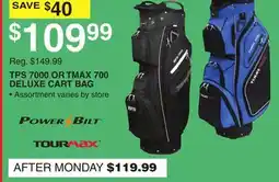 Dunham's Sports TPS 7000 OR TMAX 700 DELUXE CART BAG offer
