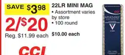 Dunham's Sports 22LR MINI MAG offer