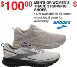 Dunham's Sports BROOKS MEN'S OR WOMEN'S TRACE 3 RUNNING SHOES offer