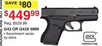 Dunham's Sports G43 OR G43X 9MM offer