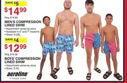 Dunham's Sports MEN'S COMPRESSION LINED SWIM offer