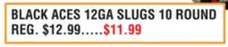 Dunham's Sports BLACK ACES 12GA SLUGS 10 ROUND offer
