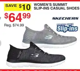 Dunham's Sports SKETCHERS WOMEN'S SUMMIT SLIP-INS CASUAL SHOES offer