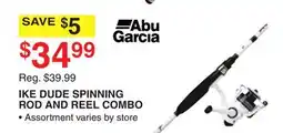 Dunham's Sports IKE DUDE SPINNING ROD AND REEL COMBO offer