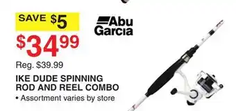 Dunham's Sports IKE DUDE SPINNING ROD AND REEL COMBO offer