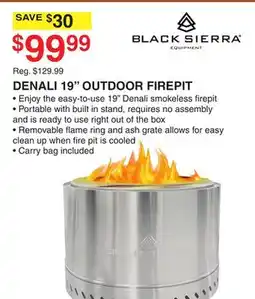 Dunham's Sports DENALI 19 OUTDOOR FIREPIT offer