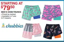 Dunham's Sports MEN'S SWIM TRUNKS offer