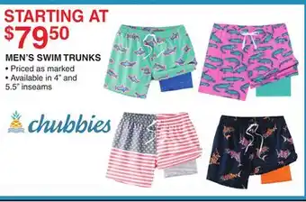 Dunham's Sports MEN'S SWIM TRUNKS offer