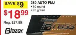Dunham's Sports 380 AUTO FMJ offer
