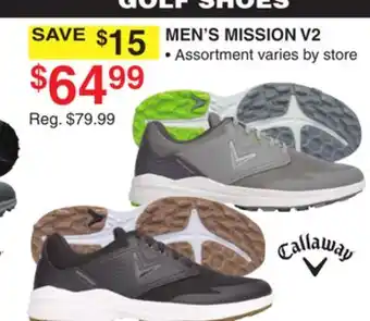 Dunham's Sports CALLAWAY MEN'S MISSION V2 offer