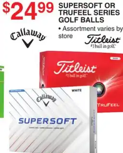Dunham's Sports SUPERSOFT OR TRUFEEL SERIES GOLF BALLS offer