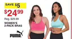 Dunham's Sports WOMEN'S 2-PACK BRAS offer