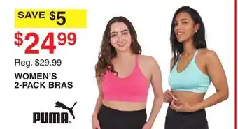 Dunham's Sports WOMEN'S 2-PACK BRAS offer