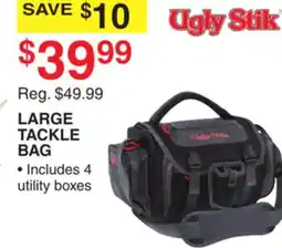 Dunham's Sports UGLY STIK LARGE TACKLE BAG offer